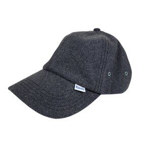 Keds Unisex Adult Gray Sage Green Wool Poly Baseball Cap Hat Adjustable